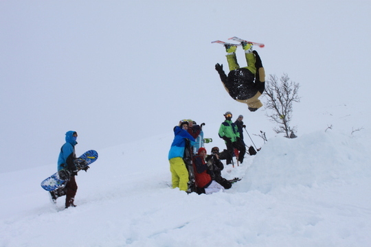 Skredkurs - luftig akrobatikk på ski